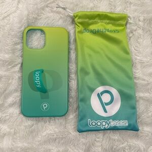 Loopy Case in Lime Ombré for iPhone 12 Pro